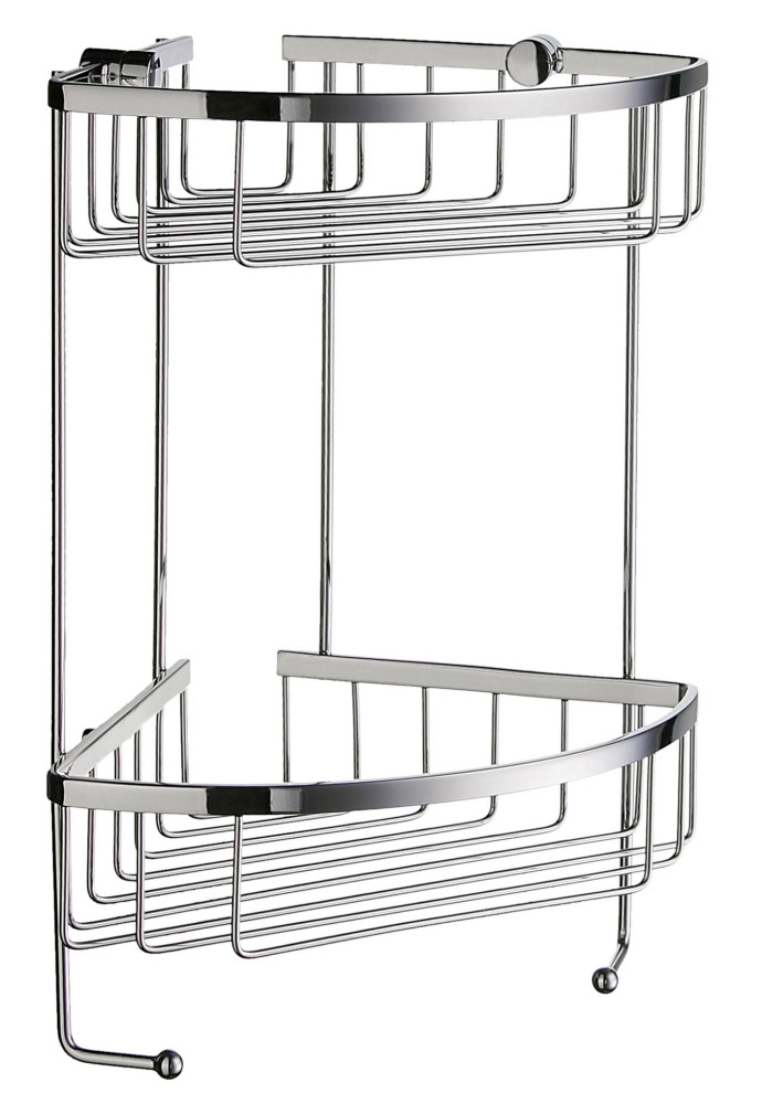 Smedbo Sideline Design Double Shower Basket
